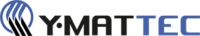Y-MatTec logo in black and purple colours